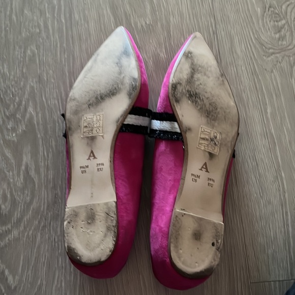 Anthropologie pink pointed shoes - Picture 3 of 4